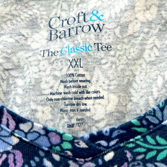 CROFT & BARROW BUNDLE of 3 Assorted Women’s Tops in Size XXL - Picture 7 of 12